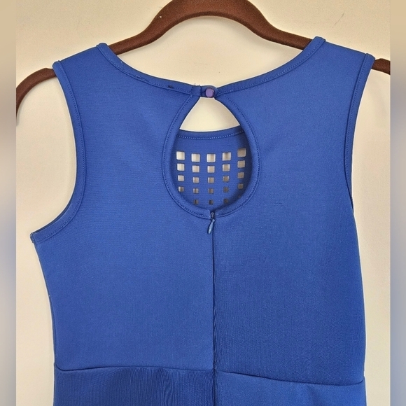 Zunie Blue Skater Dress - Picture 7 of 10